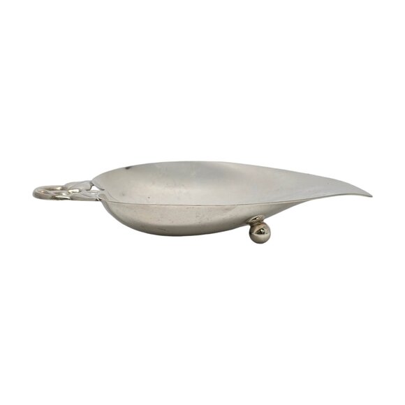 Tiffany & Co Sterling Silver Leaf Dish/Bowl 22885 w/Monogram #19273 - Picture 4 of 10